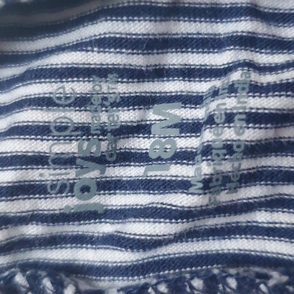 Striped Spring Flowers Dress Snap Onsie-18M - Picture 3 of 8